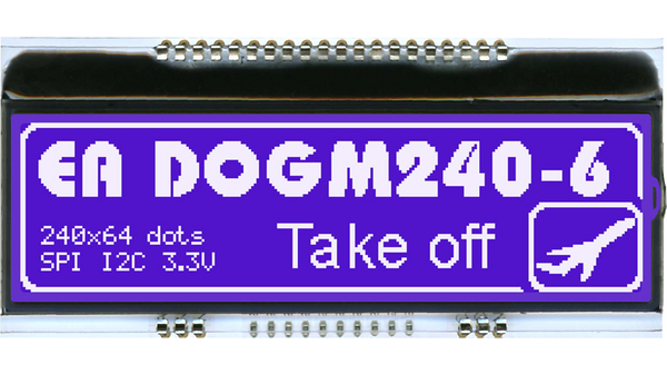 EA DOGM240B-6